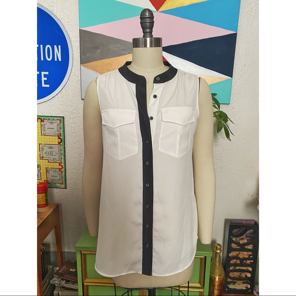 J. Crew Classic Chiffon Sleeveless Top NWT